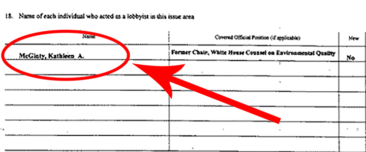 McGinty Is Lying About Lobbying
