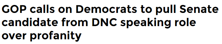 Washington Times Headline
